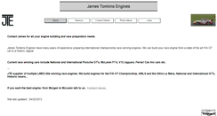 Desktop Screenshot of jtengines.co.uk