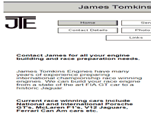 Tablet Screenshot of jtengines.co.uk